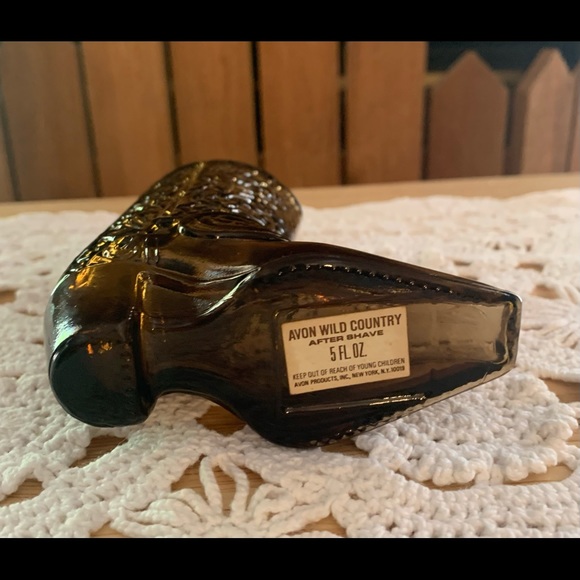 Vintage Avon 1970's Western Cowboy Boot with Spur Wild Country ... - Picture 5 of 6